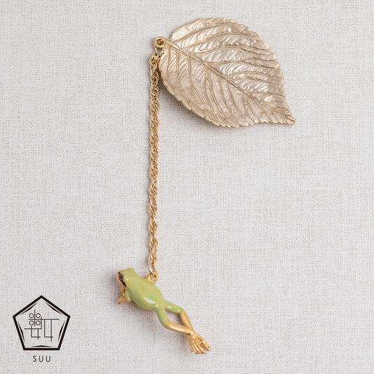 【数-SUU-】根付・帯飾り「カエル」