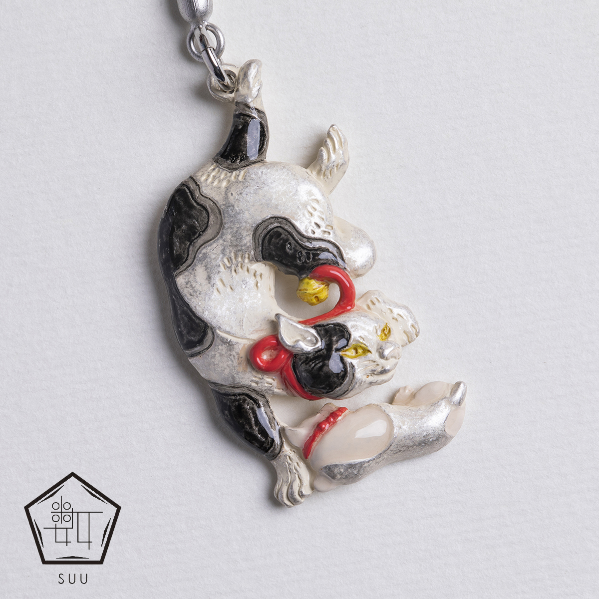 【数-SUU-】根付・帯飾り「はんにゃあめん」