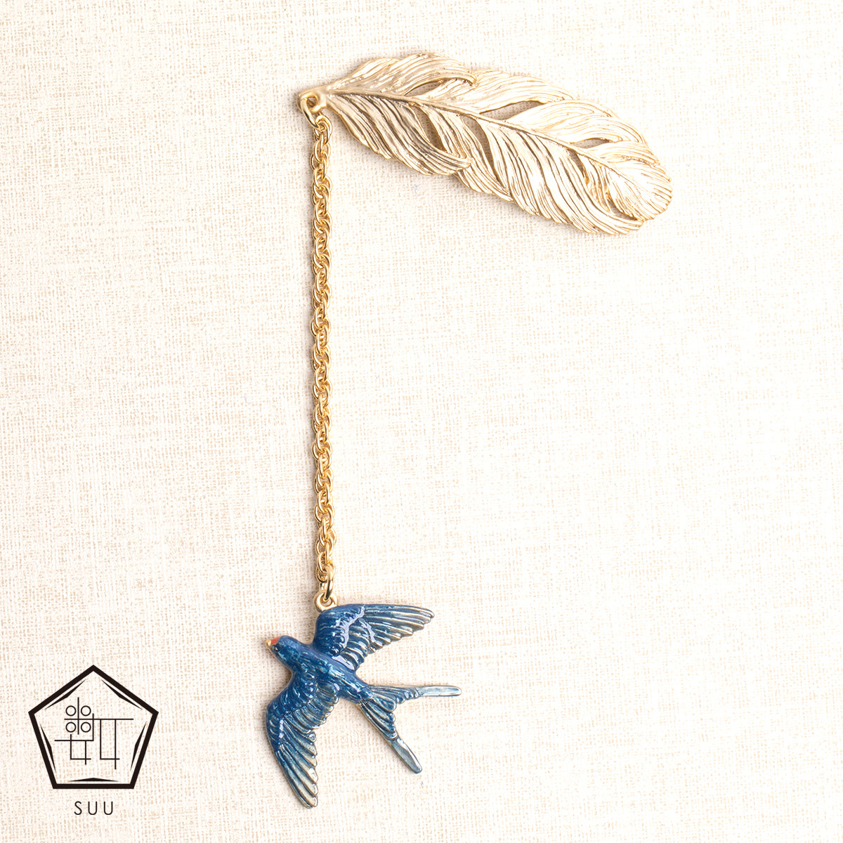 【数-SUU-】根付・帯飾り「翠燕」