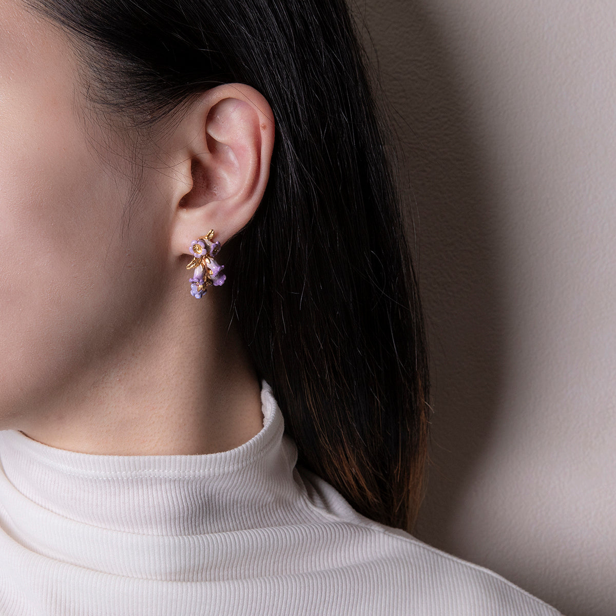 【Palnart Poc】イヤリング「カンパニュラ/ Campanula」