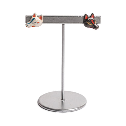 【Palnart Poc】ピアス「狐面 / Fox mask」