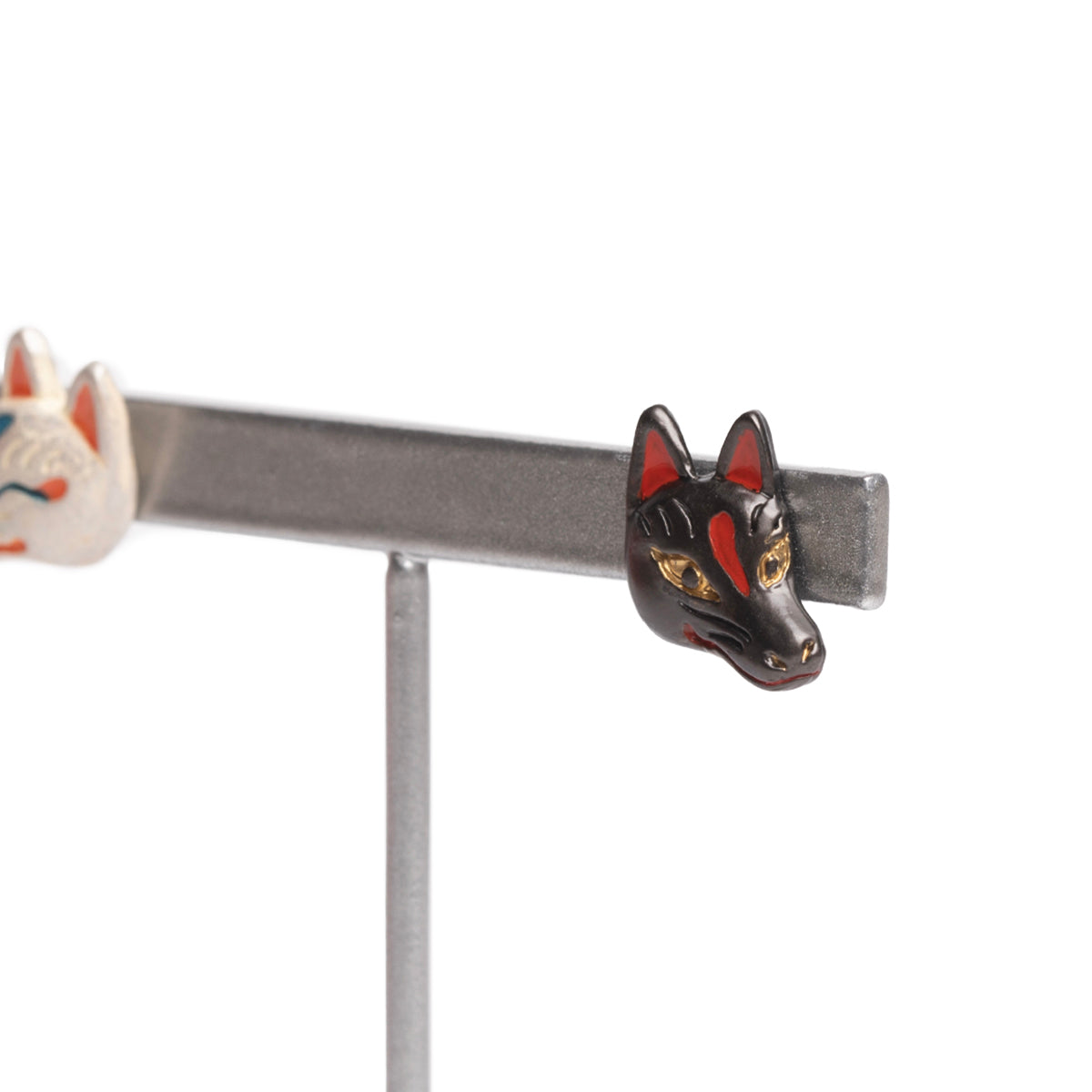 【Palnart Poc】ピアス「狐面 / Fox mask」