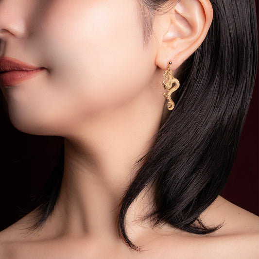 【Palnart Poc】ピアス「祥龍」