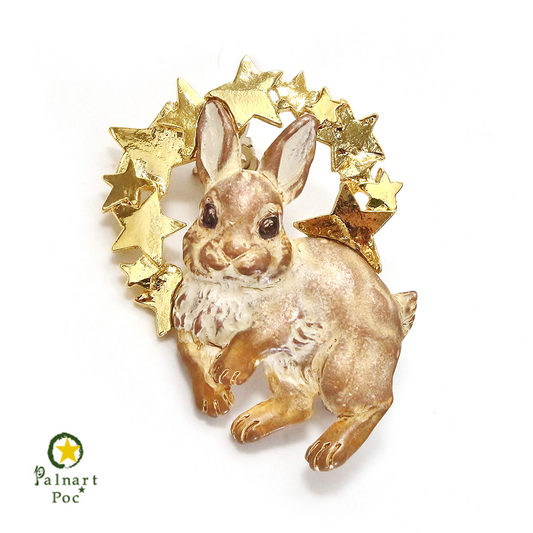 【Palnart Poc】ブローチ「ダニエルズトゥインクル / Twinkling Daniel」