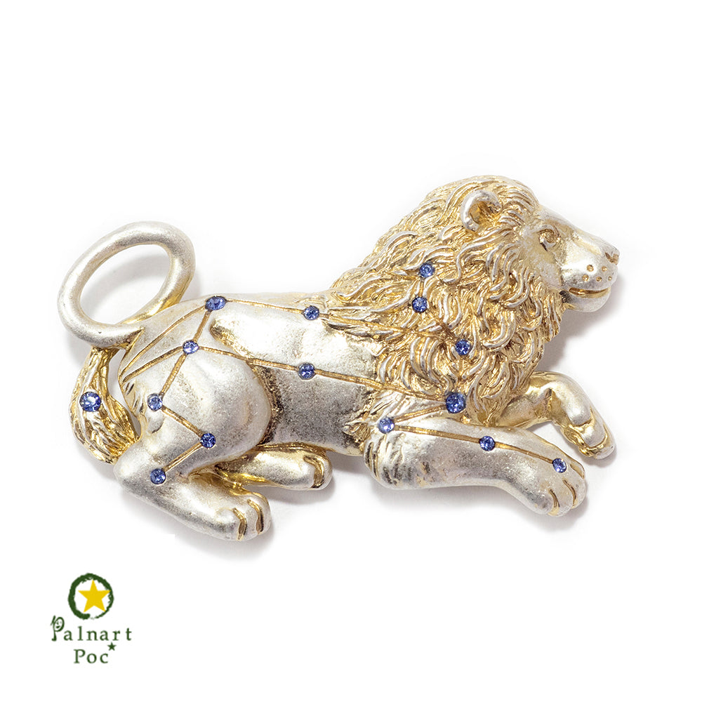 【Palnart Poc】ブローチ「しし座 / Leo」