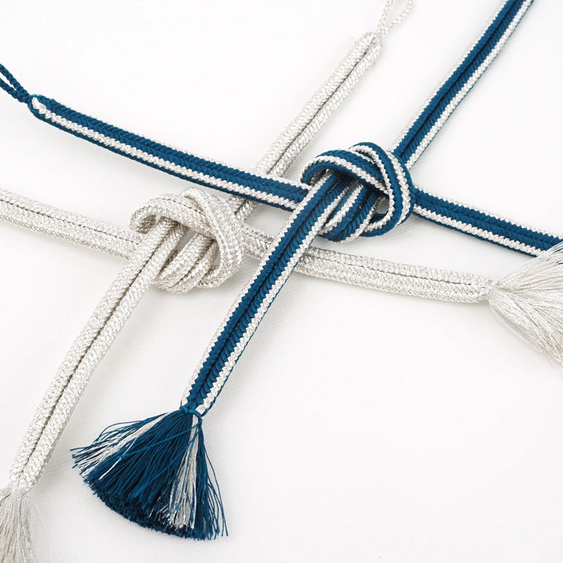 【Kimono-Factory-nono】女性用 正絹羽織紐 冠組 -Shine-