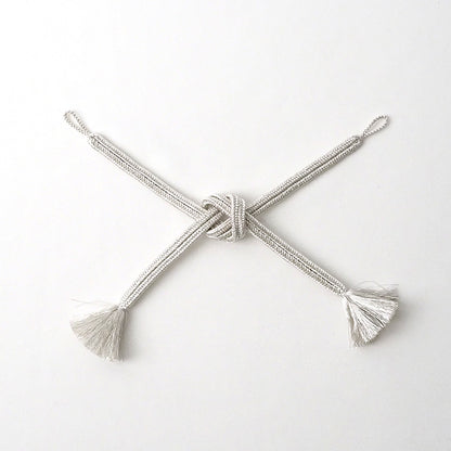 【Kimono-Factory-nono】女性用 正絹羽織紐 冠組 -Shine-