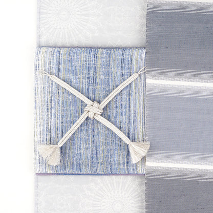 【Kimono-Factory-nono】女性用 正絹羽織紐 冠組 -Shine-