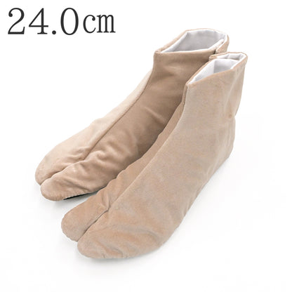 【イサミ足袋本舗】最高級別珍足袋 ミルクティー