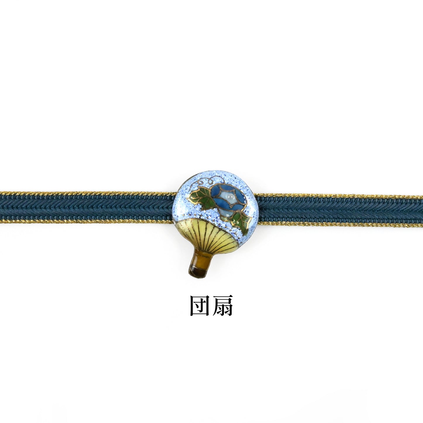 【七宝焼】帯留め　四季暦　シリーズ3