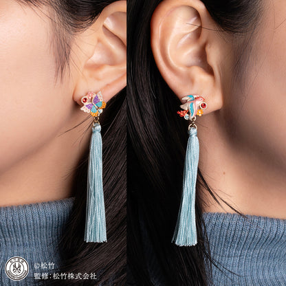 【松竹】寿曽我対面ピアス -Taimen- #歌舞伎