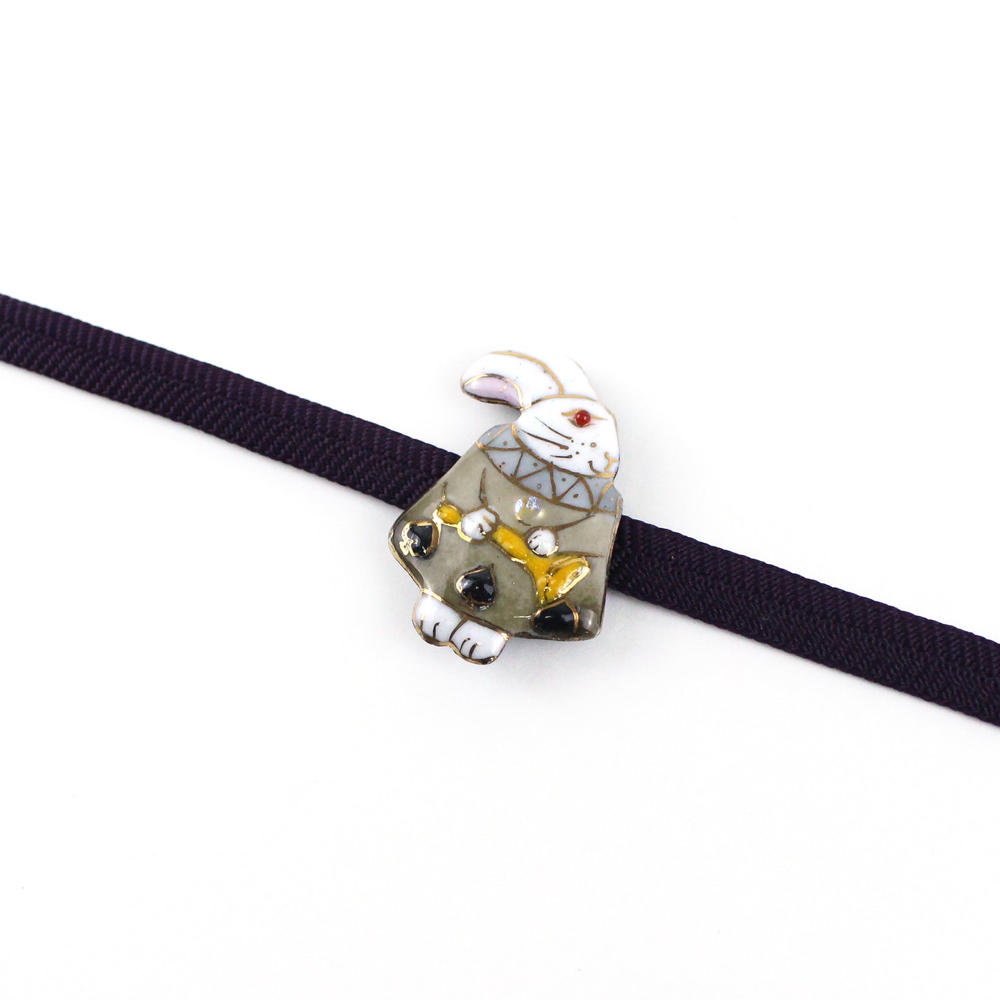 【七宝焼】帯留め -不思議の国のアリス- No.5～No.8