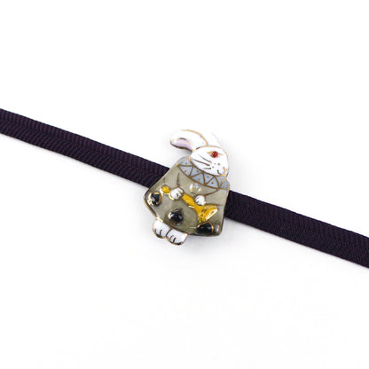 【七宝焼】帯留め -不思議の国のアリス- No.5～No.8