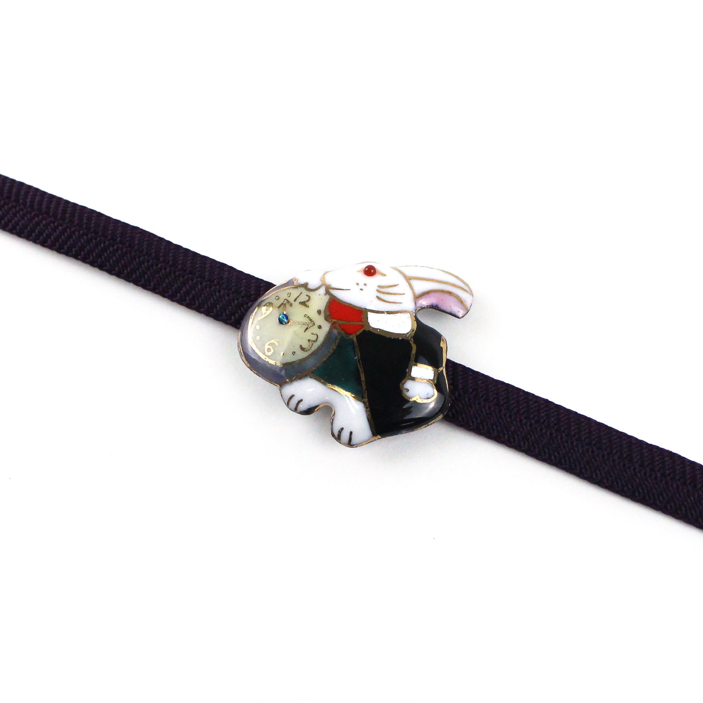 【七宝焼】帯留め -不思議の国のアリス- No.5～No.8