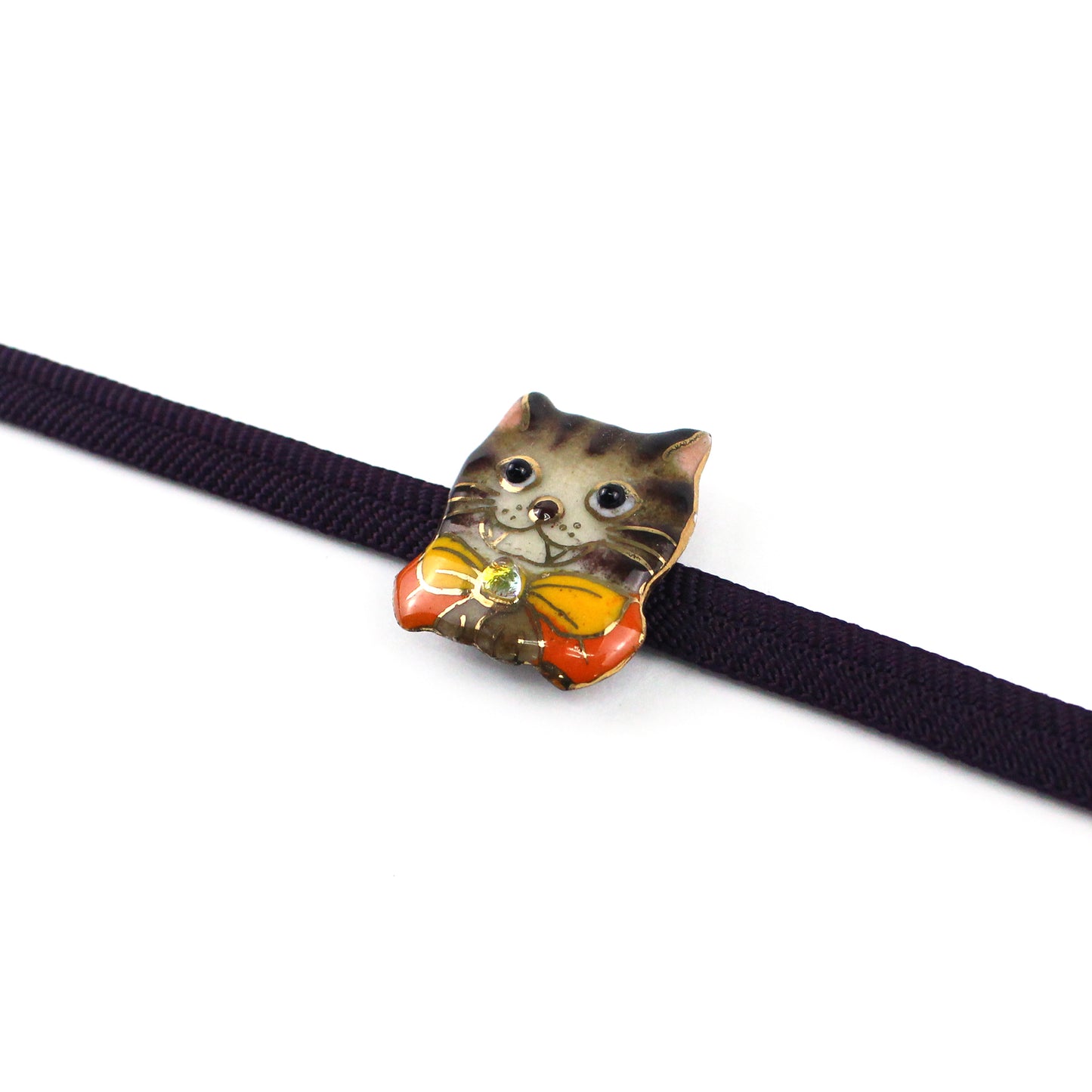 【七宝焼】帯留め -不思議の国のアリス- No.5～No.8