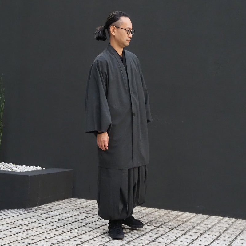 【Kimono-Factory-nono】野袴プリーツパンツ ankle 2カラー×3サイズ