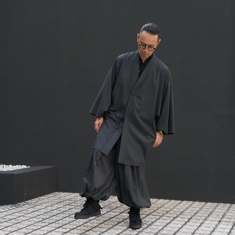 【Kimono-Factory-nono】野袴プリーツパンツ ankle 2カラー×3サイズ