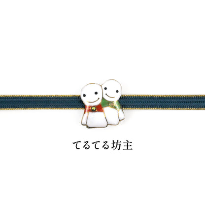 【七宝焼】帯留め　四季暦　シリーズ2