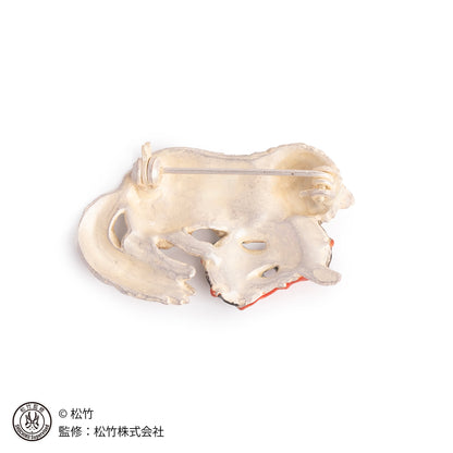 【松竹】義経千本桜ブローチ -The Fox Tadanobu- #歌舞伎