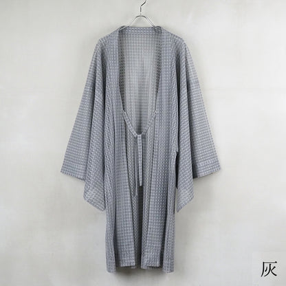 【Kimono-Factory-nono】男物薄羽織 Chess #紳士/メンズ