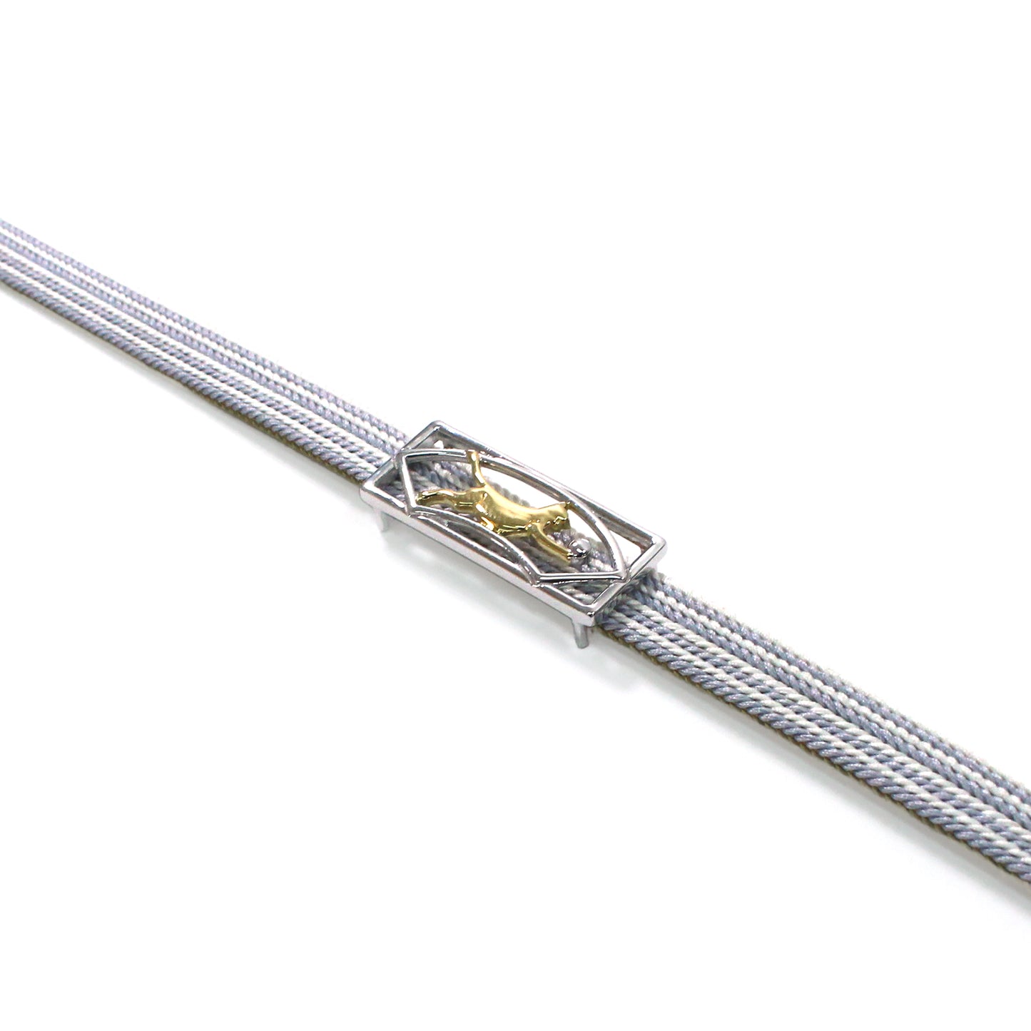 真鍮製帯留め -combi-