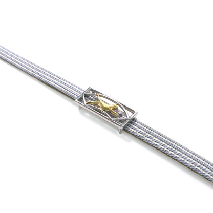 真鍮製帯留め -combi-