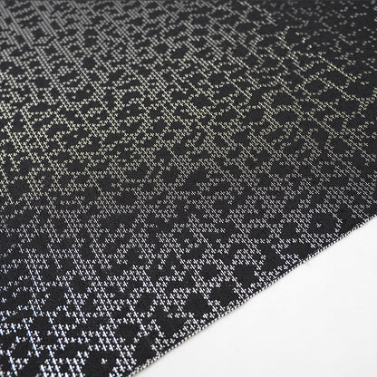 【Kimono-Factory-nono】正絹八寸名古屋帯 仕立て上がり「crack」銀