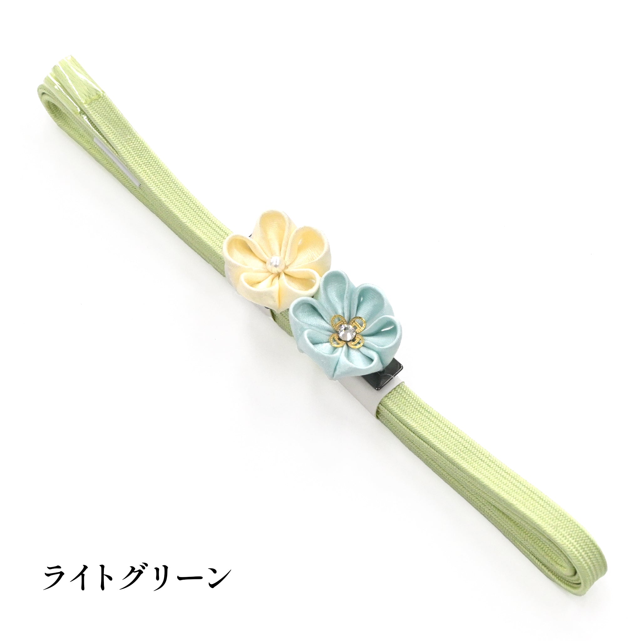 つまみ細工】三分紐＆帯留めセット – KAERUWA