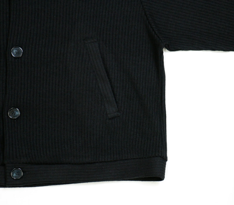 【Kimono-Factory-nono】ニットカーディガン Earl「アール」ブラック #男女兼用/ユニセックス