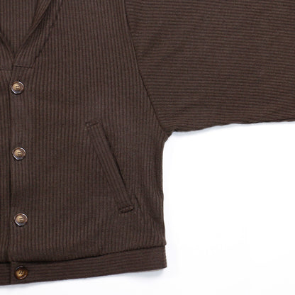 【Kimono-Factory-nono】ニットカーディガン Earl「アール」ブラウン #男女兼用/ユニセックス