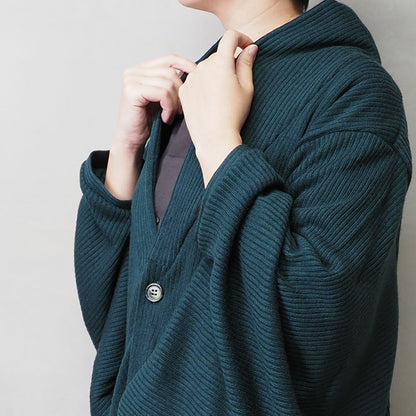 【Kimono-Factory-nono】ニットカーディガン Earl「アール」グリーン #男女兼用/ユニセックス