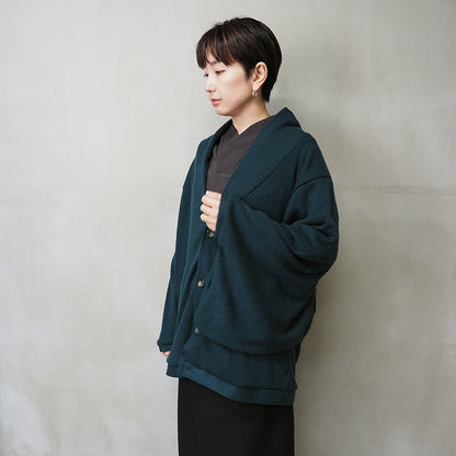 【Kimono-Factory-nono】ニットカーディガン Earl「アール」グリーン #男女兼用/ユニセックス