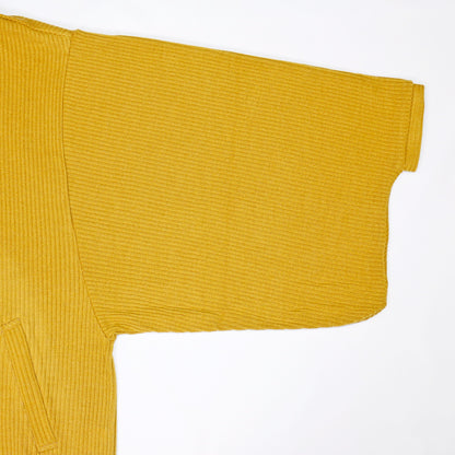 【Kimono-Factory-nono】ニットカーディガン Earl「アール」マスタード #男女兼用/ユニセックス