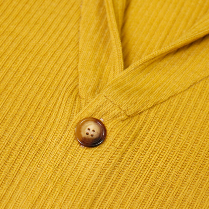 【Kimono-Factory-nono】ニットカーディガン Earl「アール」マスタード #男女兼用/ユニセックス