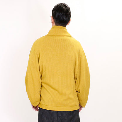 【Kimono-Factory-nono】ニットカーディガン Earl「アール」マスタード #男女兼用/ユニセックス