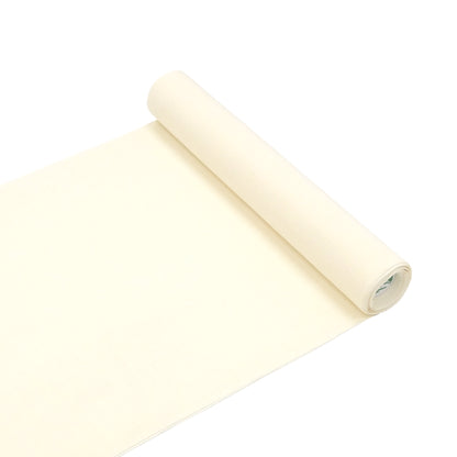 【東レ爽竹】スリーシーズン 長襦袢 紅梅(小格子) 無地 (H)練色(薄クリーム)