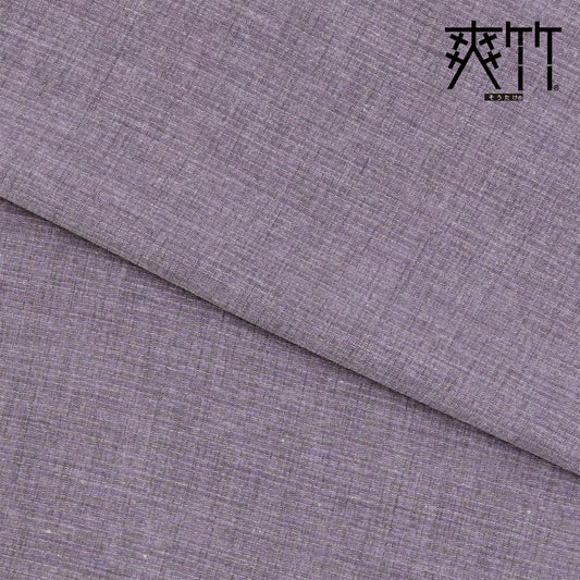 【東レ爽竹】スリーシーズン 長襦袢 紅梅(小格子) 無地 (K)古代紫(パープル)