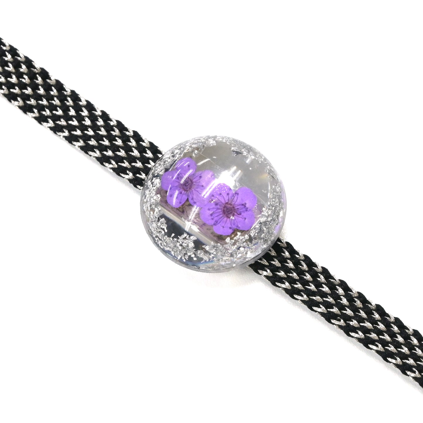 ドライフラワー帯留め