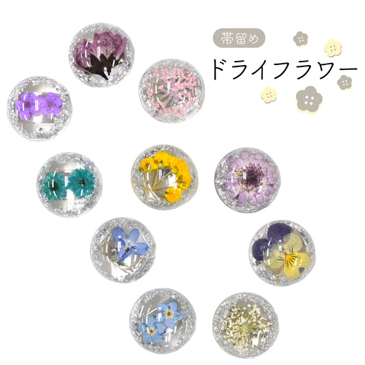 ドライフラワー帯留め