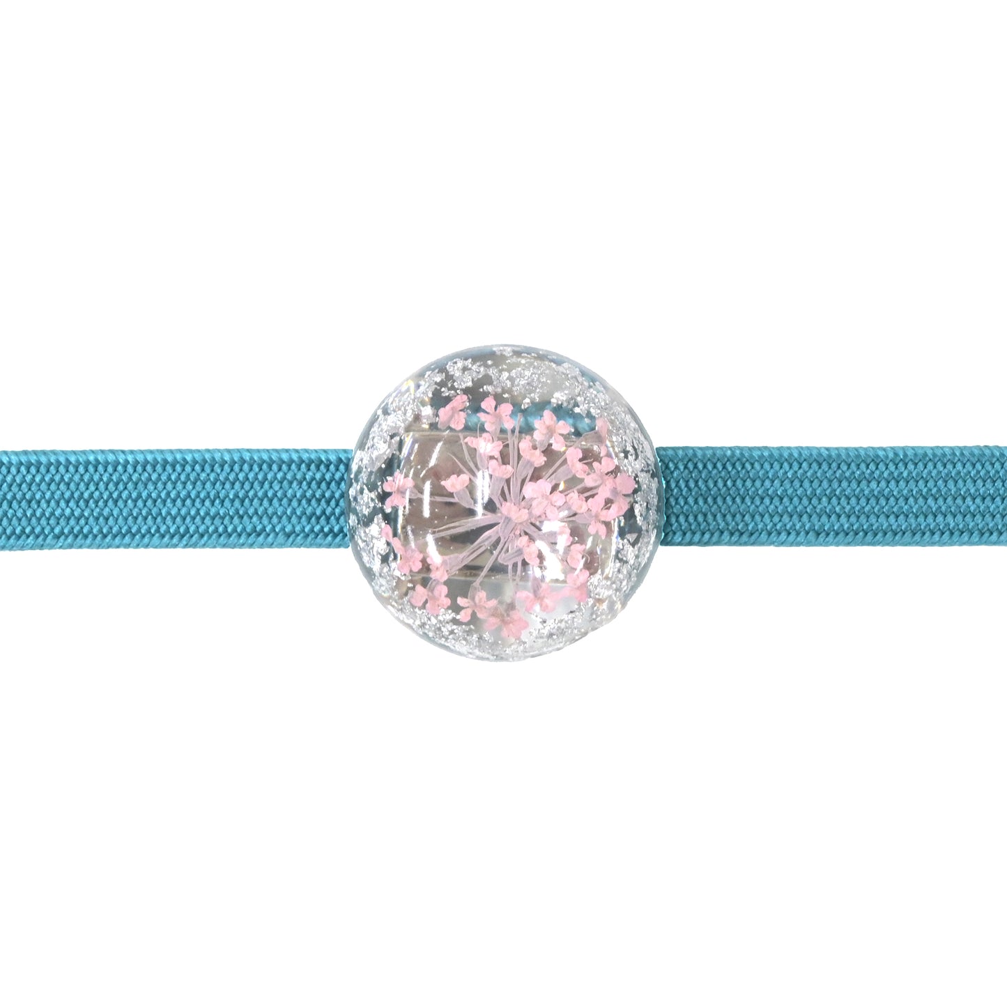 ドライフラワー帯留め