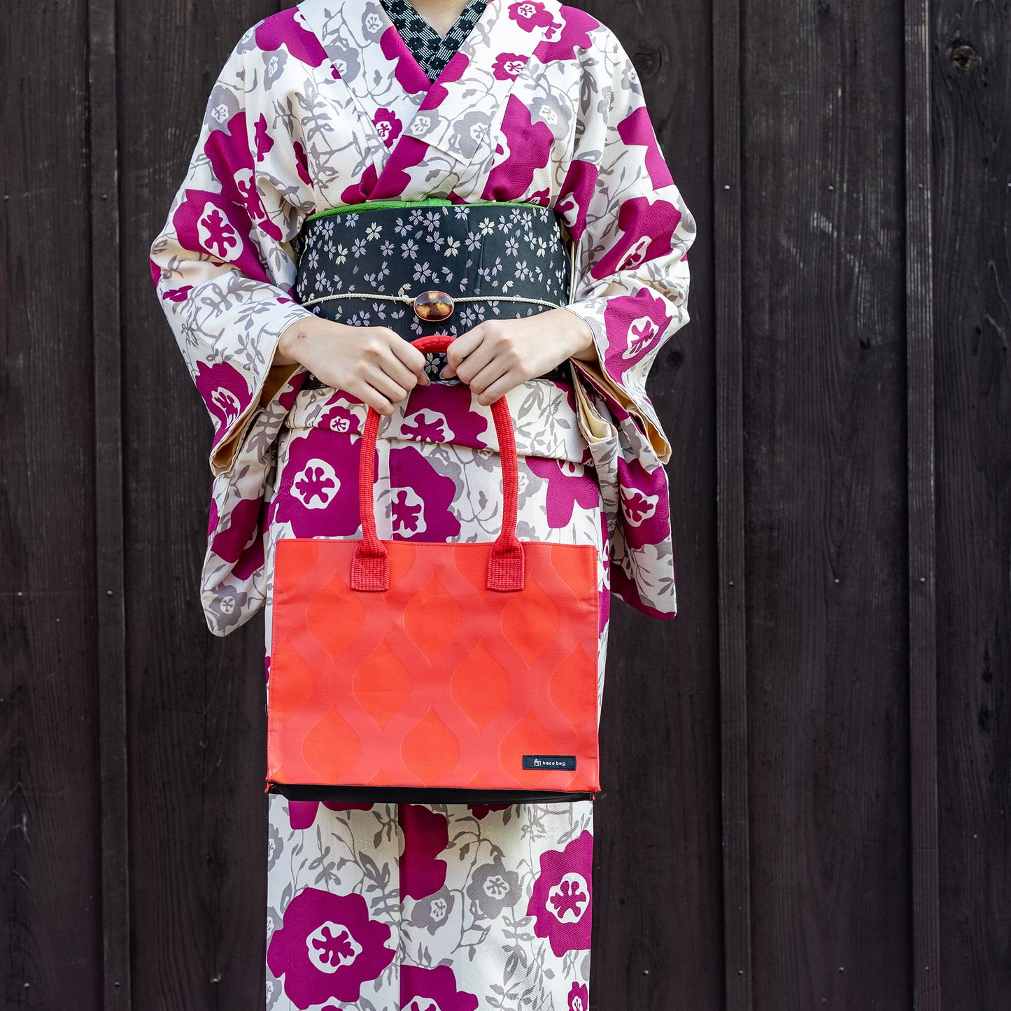 なんでもハコべる hacobag. Sサイズ　#バッグ #トートバッグ #和洋兼用