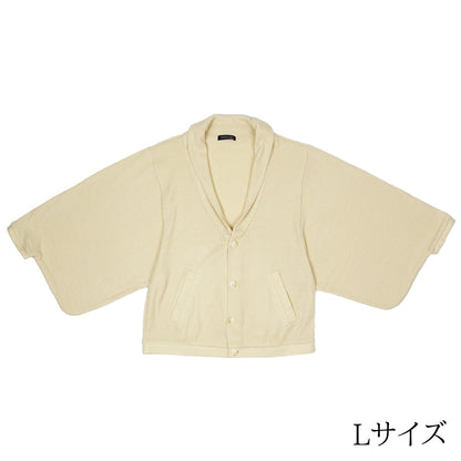 【Kimono-Factory-nono】ニットカーディガン Earl「アール」アイボリー #男女兼用/ユニセックス