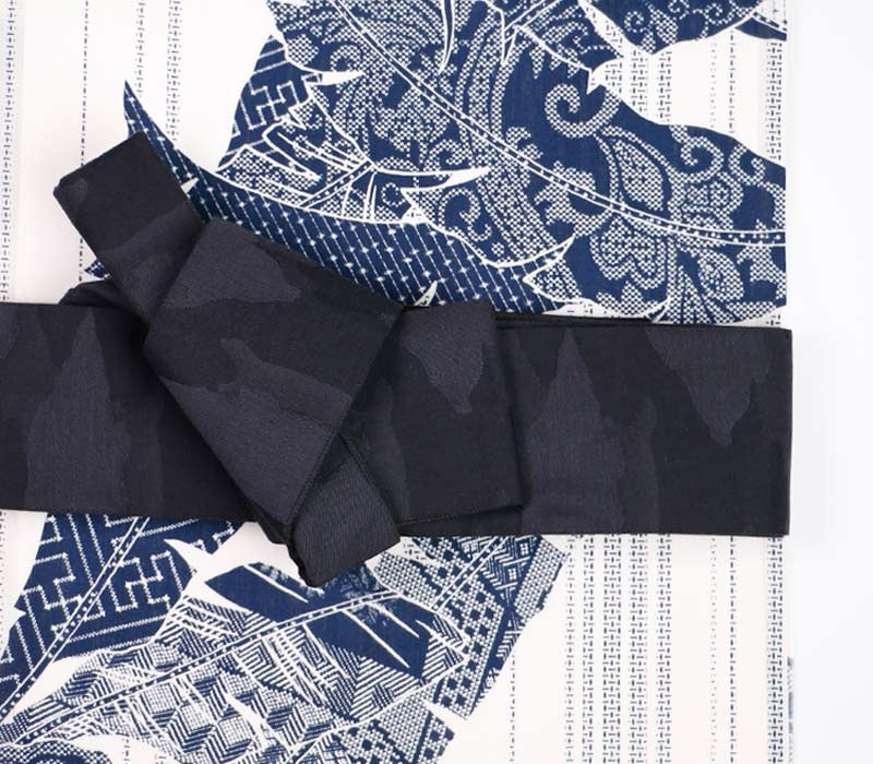 【Kimono-Factory-nono】男物リバーシブル綿角帯 3タイプ