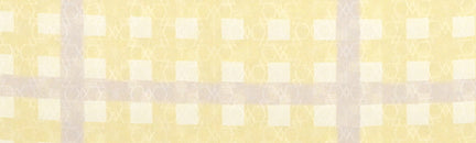 チェック　イエロー