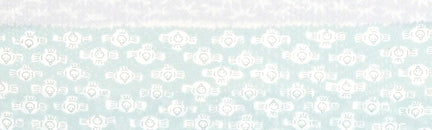 横段小紋　薄水色