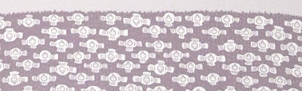 横段小紋　霞色