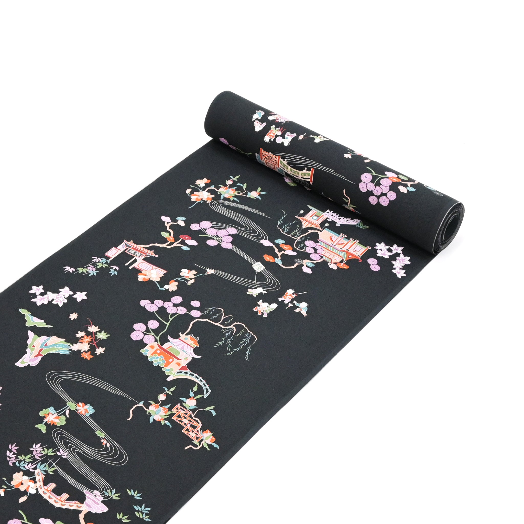 東レシルック　小紋 着物 楽天市場】東レ シルック 小紋 袷 単衣 洗える 着物 反物 飛び柄