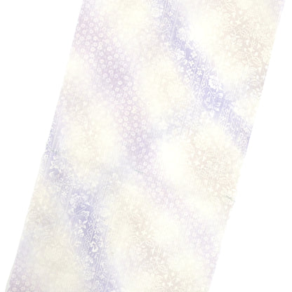 【東レ爽竹】新開発ストレッチ長襦袢 「花霞」ラベンダー #スリーシーズン