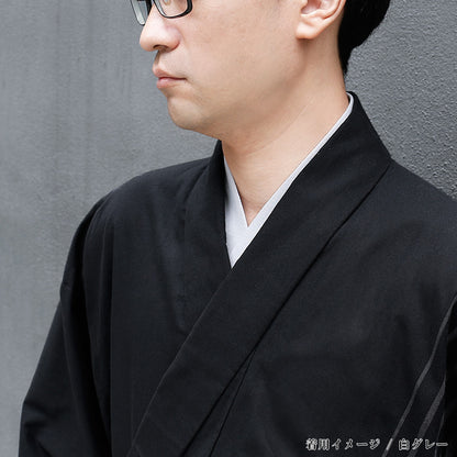 【Kimono-Factory-nono】男物襦袢衿Tシャツ Listo レッド #紳士用/メンズ