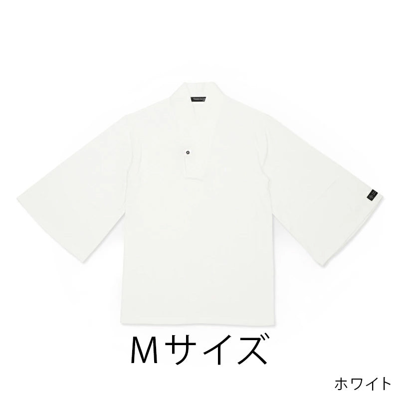 【Kimono-Factory-nono】男性用襦袢衿７分袖Tシャツ　Listo7　6カラー×3サイズ #紳士用/メンズ